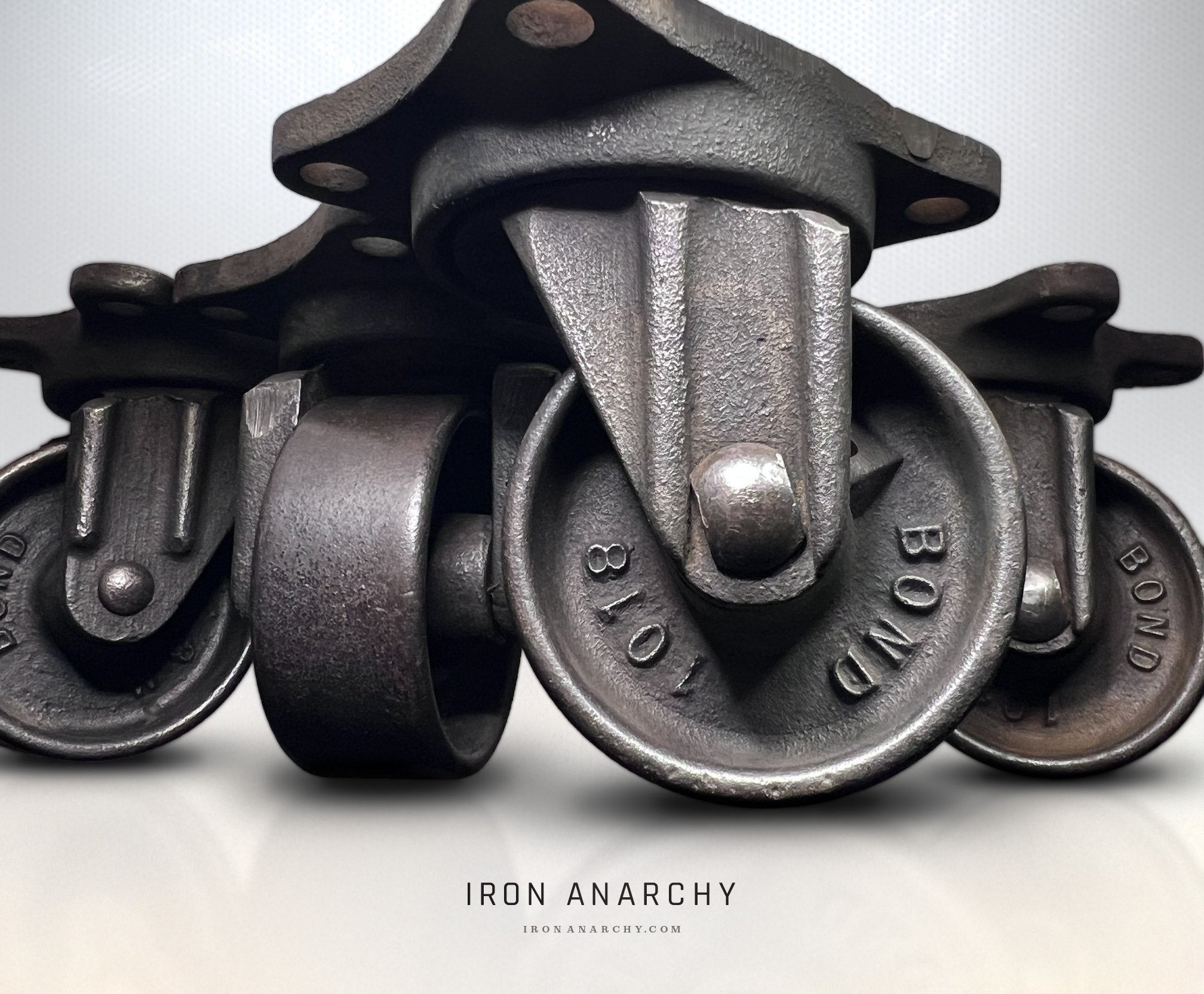 Shop antique and vintage industrial casters and wheels for